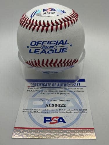Анди Ван Слайк Питсбърг Пайрэтс Подписа Автограф Официален Представител на MLB Бейзбол PSA ДНК - Бейзболни топки С Автографи