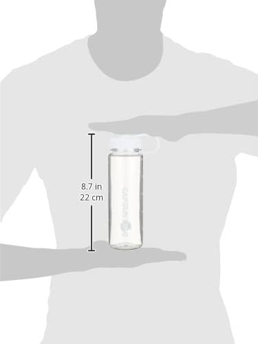 Бутилка за вода Captain Stag UE-3388, Спортна бутилка, 19,4 течни унции (550 мл), За директно пиене, Ориз, Маркировка,
