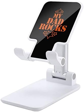 Поставка за мобилен телефон My Dad Rocks за Маса Сгъваема стойка за Телефон С Регулируем Ъгъл на наклона на Височината